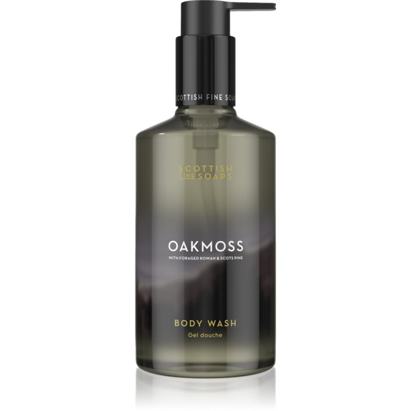 Scottish Fine Soaps Oakmoss sprchový gel s pumpičkou 300 ml