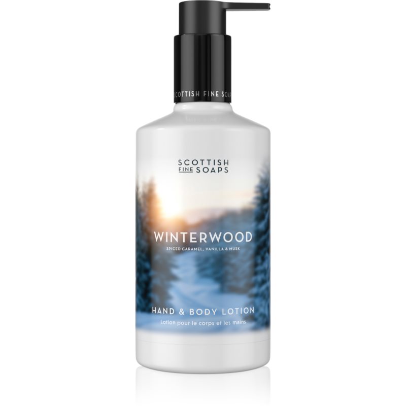 Scottish Fine Soaps Winterwood Bodylotion für Hände und Körper 300 ml