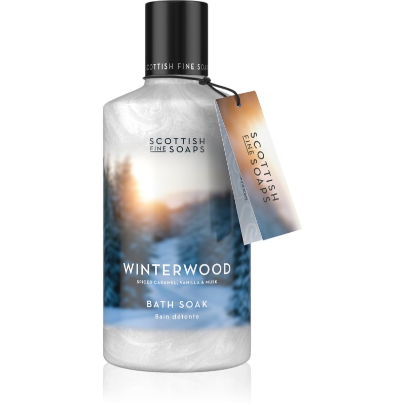 Scottish Fine Soaps Winterwood Badschaum mit Glitzerteilchen 300 ml