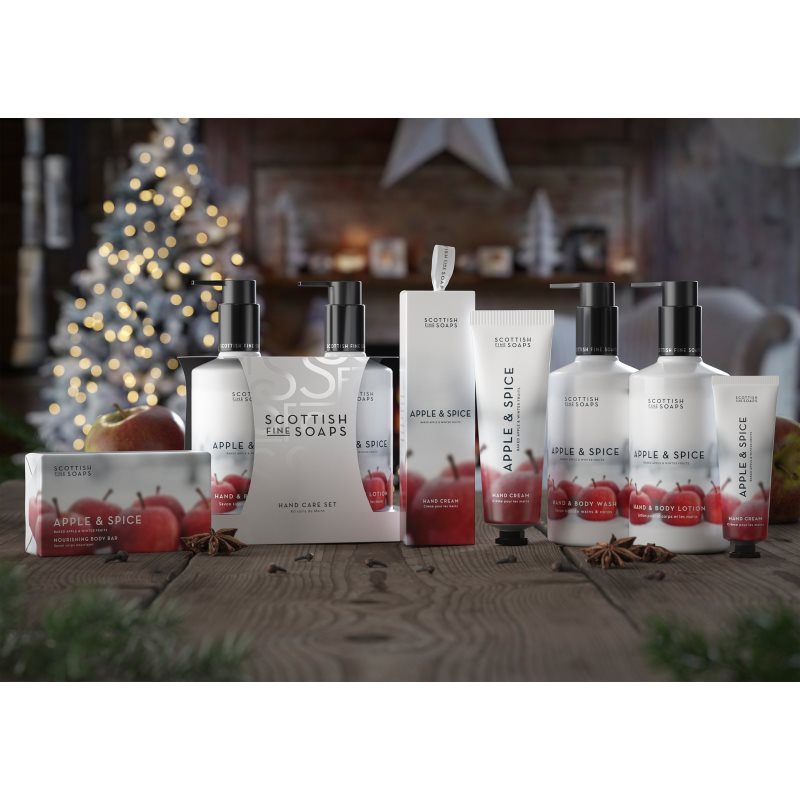 Thumbnail - Scottish Fine Soaps Apple & Spice Bodylotion für Hände und Körper 300 ml