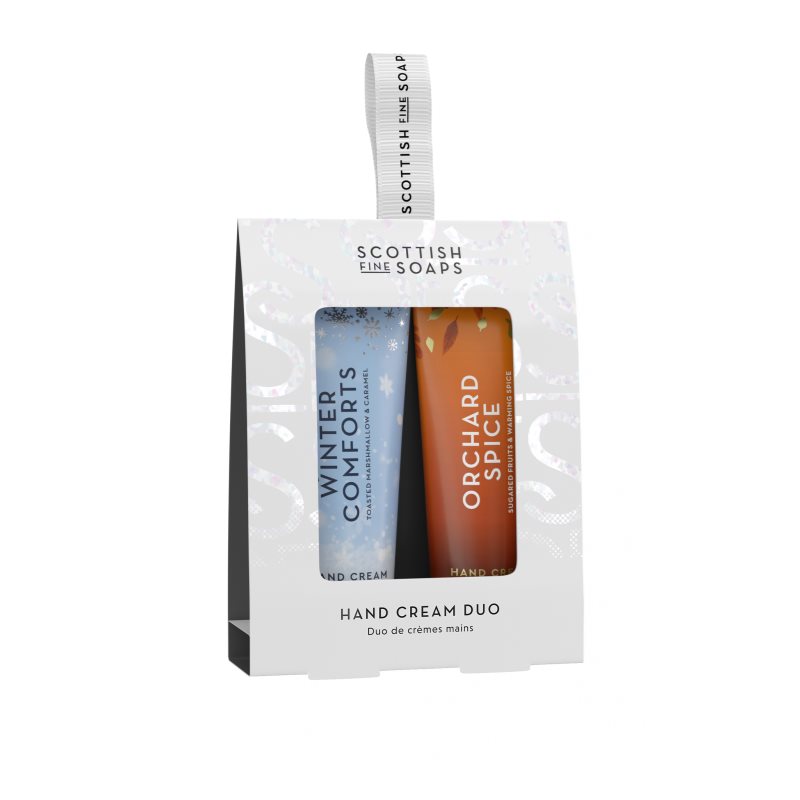 Scottish Fine Soaps Winter Comforts & Orchard Spice Dāvanu komplekts rokām