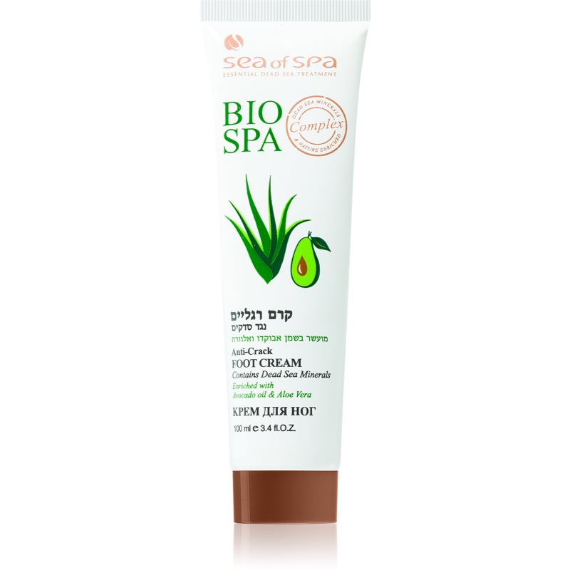 Sea of Spa Bio Spa krém na nohy s avokádem 100 ml