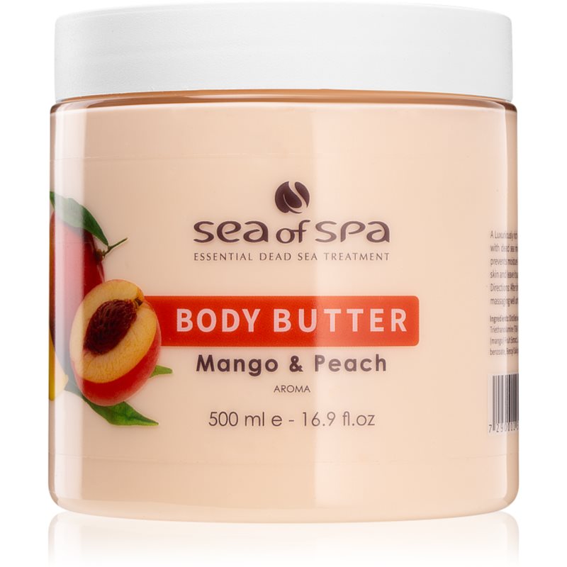 Sea of Spa Dead Sea Treatment mangų ir persikų kūno kremas 500 ml