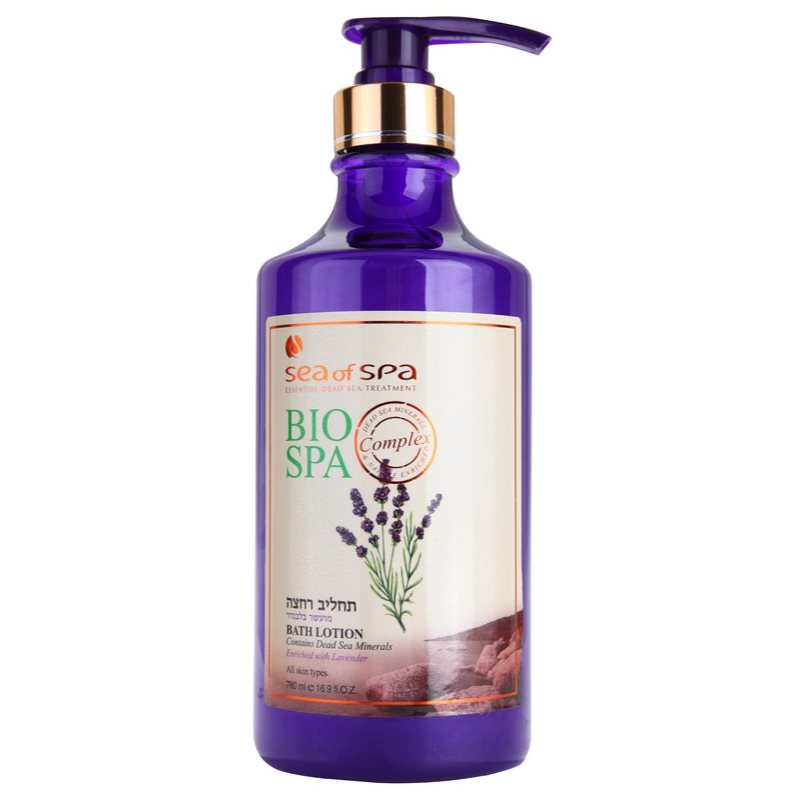 Sea of Spa Bio Spa Lavender tusoló és fürdő krém holt-tenger ásványaival 780 ml