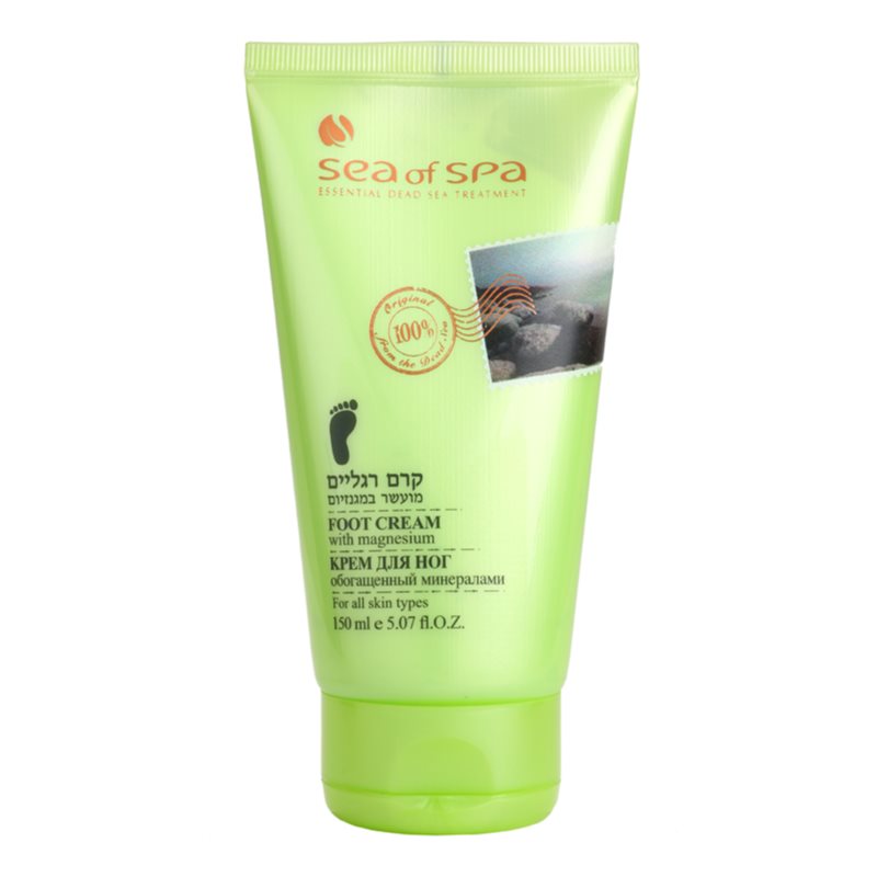 Sea Of Spa Essential Dead Sea Treatment Foot Cream With Dead Sea Minerals 150 Ml