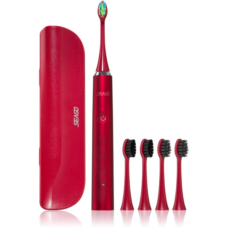 Seago Seago Sonic Toothbrush SG-972 S5 ηλεκτρική οδοντόβουρτσα Red 1 τμχ