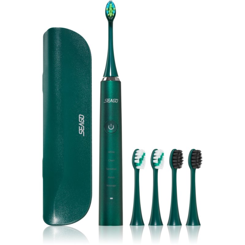 Seago Seago Sonic Toothbrush SG-972 S5 ηλεκτρική οδοντόβουρτσα Green 1 τμχ