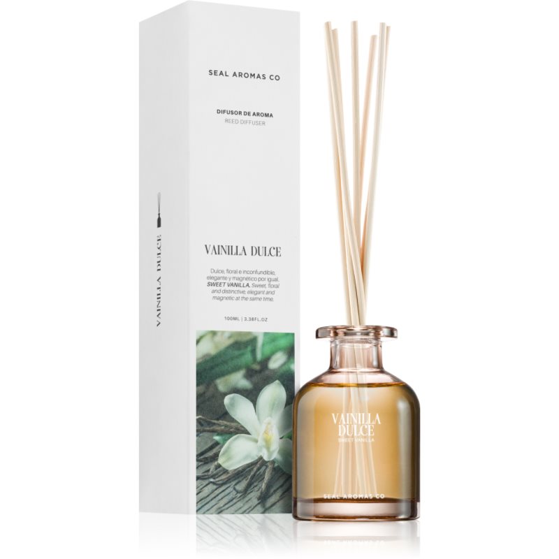 SEAL AROMAS Origins Sweet Vanilla Diffuseur D'huiles Essentielles Avec Recharge 100 Ml