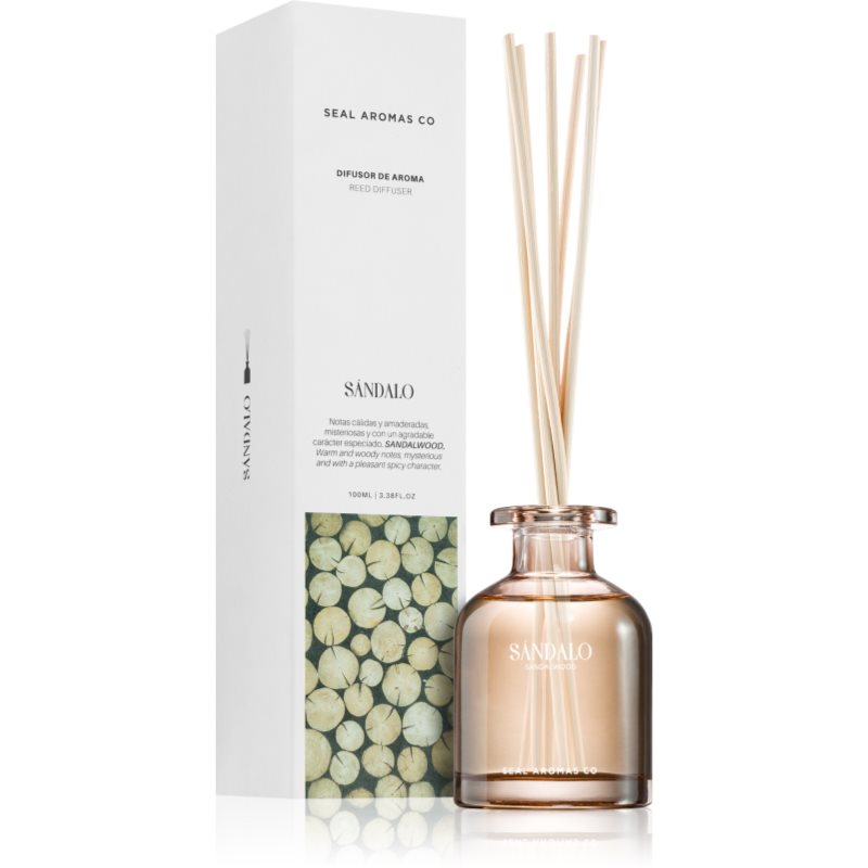 SEAL AROMAS Origins Sandalwood Diffuseur D'huiles Essentielles Avec Recharge 100 Ml