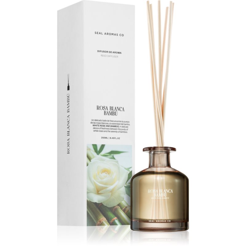 SEAL AROMAS Origins White Rose & Bamboo aroma diffúzor 250 ml akciós termékkép 1