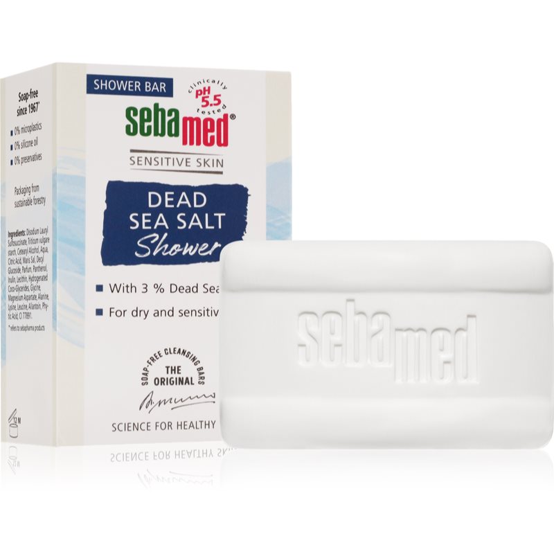 E-shop Sebamed Sensitive Skin Dead Sea Salt Shower syndet pro suchou a citlivou pokožku 100 g