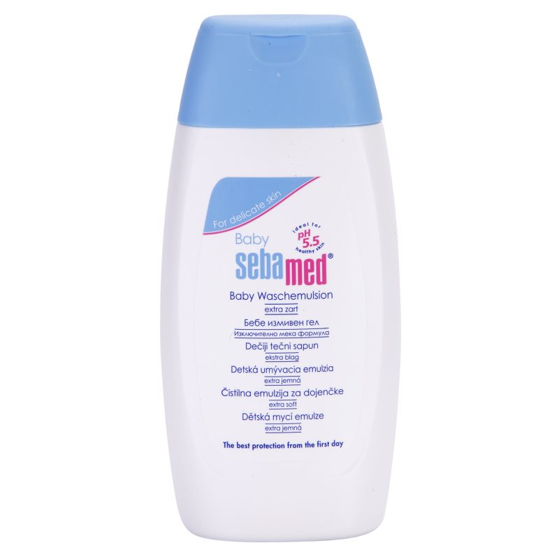 

Sebamed Baby Wash делікатна емульсія для вмивання для тіла та волосся