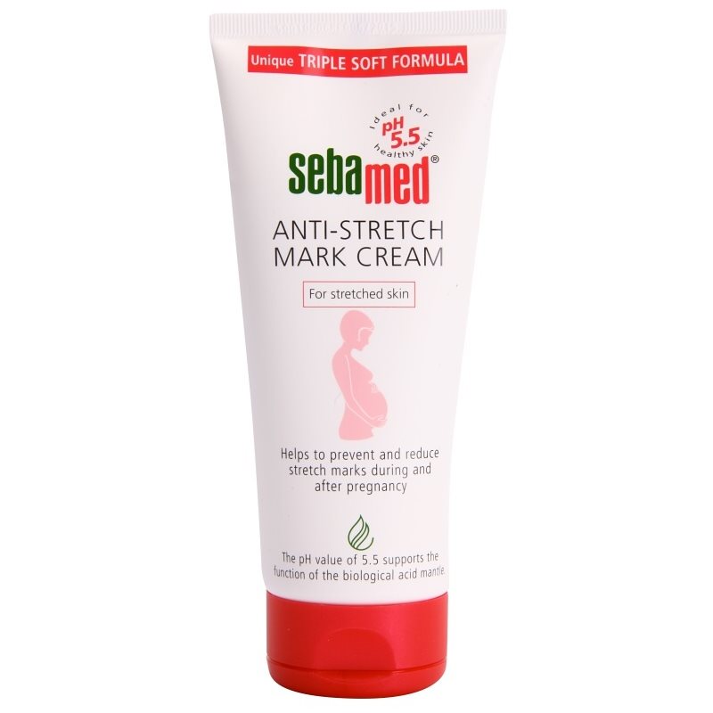Sebamed Anti-Stretch Mark Cream kūno kremas strijų prevencijai ir mažinimui 200 ml