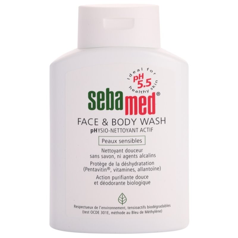 Sebamed Wash Gentle Cleansing Lotion For Face And Body For Sensitive Skin 200 Ml