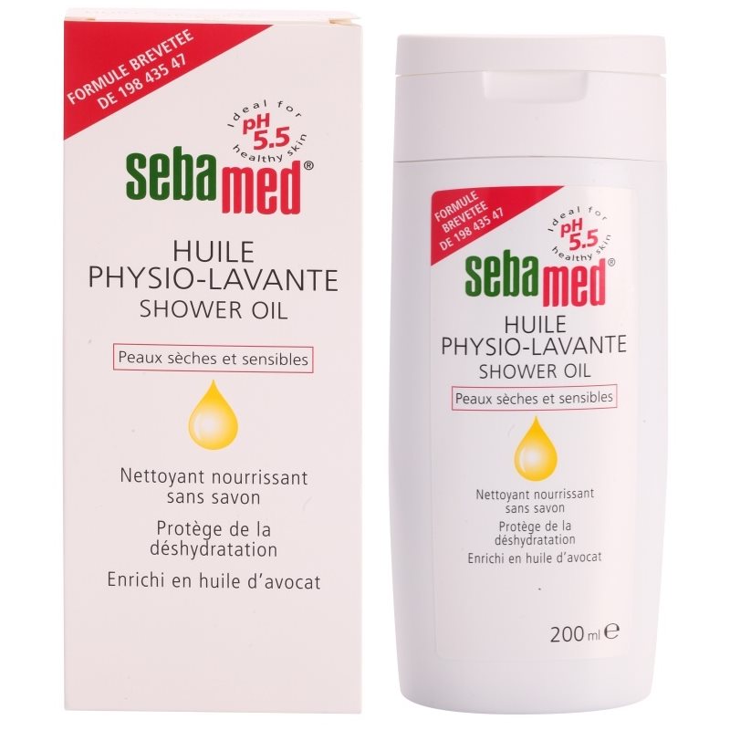 Sebamed Wash Shower Oil For Dry And Sensitive Skin 200 Ml