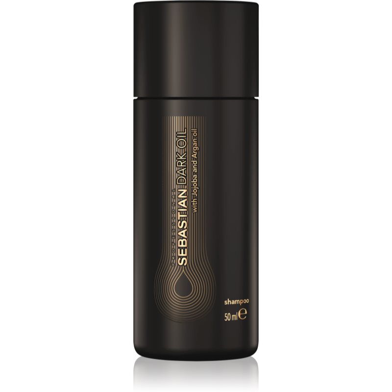 Sebastian Professional Dark Oil Moisturizing Shampoo For Shiny And Soft Hair 50 Ml