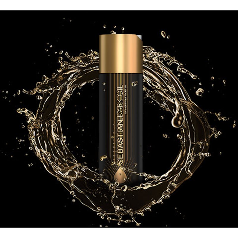 Sebastian Professional Dark Oil Moisturising Shampoo For Shiny And Soft Hair 250 Ml
