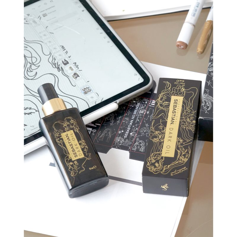 Sebastian Professional Dark Oil Huile Régénérante Cheveux 95 Ml