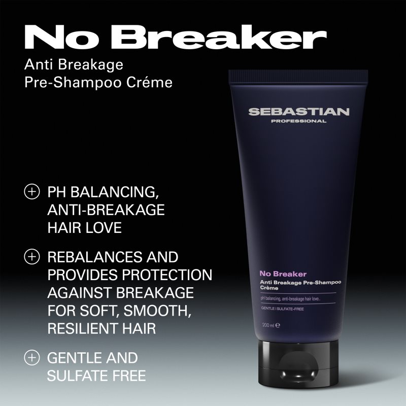 Sebastian Professional No.Breaker Bonding Pre-Shampoo před-šamponová péče pro posílení vlasů 1000 ml (obrázek 2)