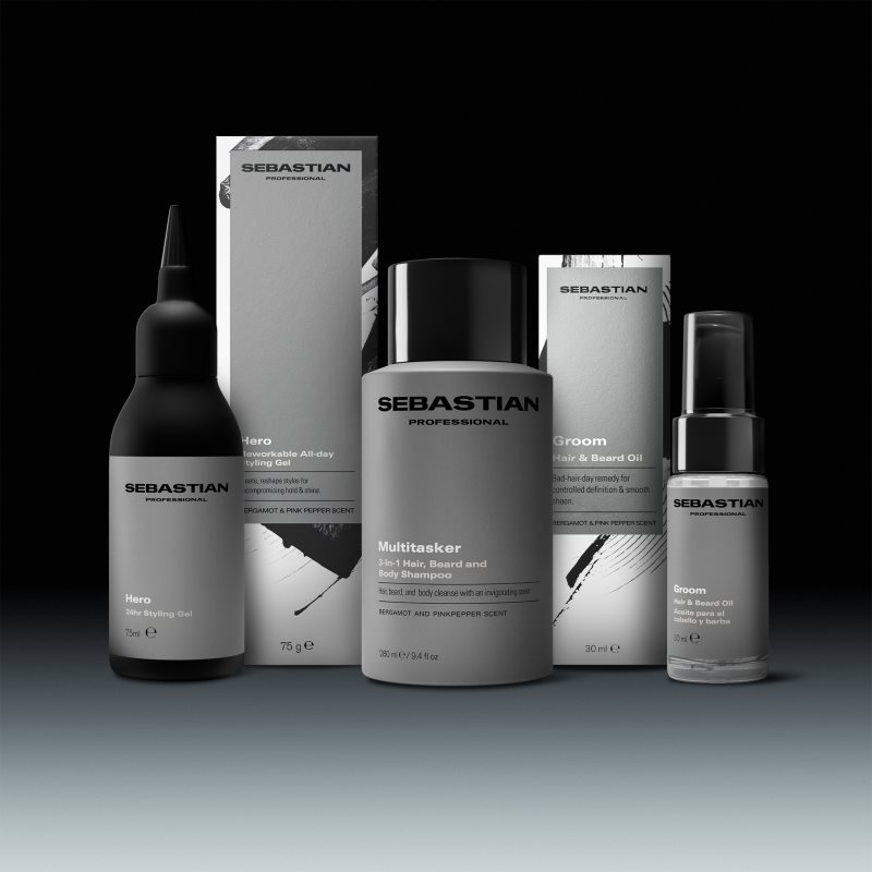 Sebastian Professional SEB MAN The Groom olej na vousy 30 ml (obrázek 6)
