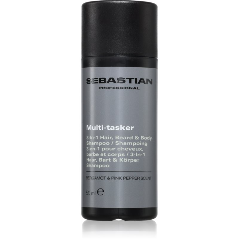 Sebastian Professional SEB MAN The Multi-tasker šampon na vlasy, vousy a tělo 50 ml
