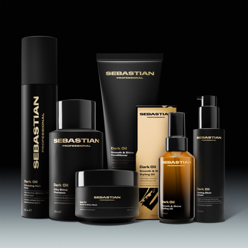 Sebastian Professional Dark Oil sérum pro lesk a hebkost vlasů 140 ml (obrázek 8)