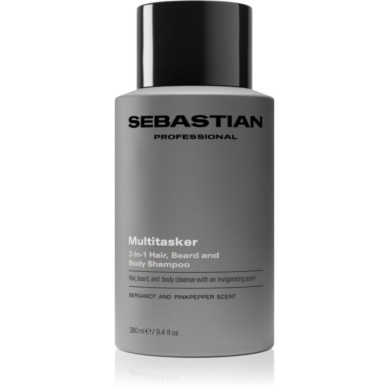 Sebastian Professional SEB MAN The Multi-tasker šampón na vlasy, bradu a telo 280 ml