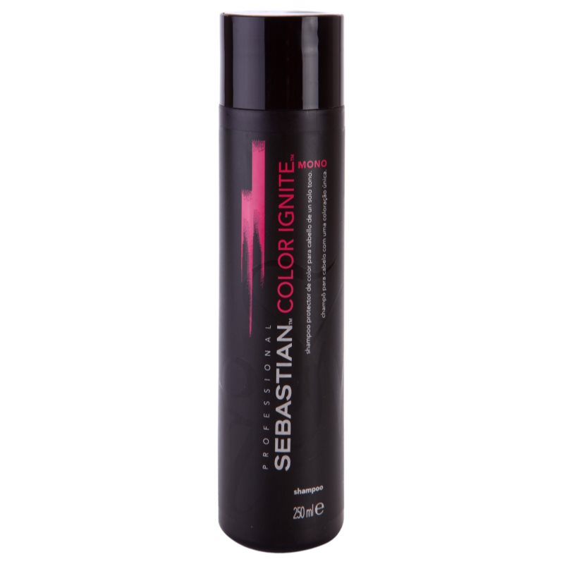 Sebastian Professional Color Ignite Mono plaukų spalvą vienodinantis šampūnas dažytiems plaukams 250 ml