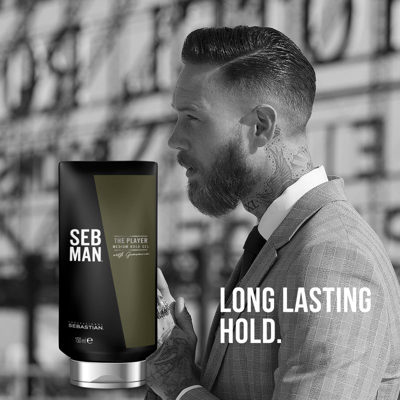 Sebastian Professional SEB MAN The Player Hair Gel For Natural Hold 150 Ml