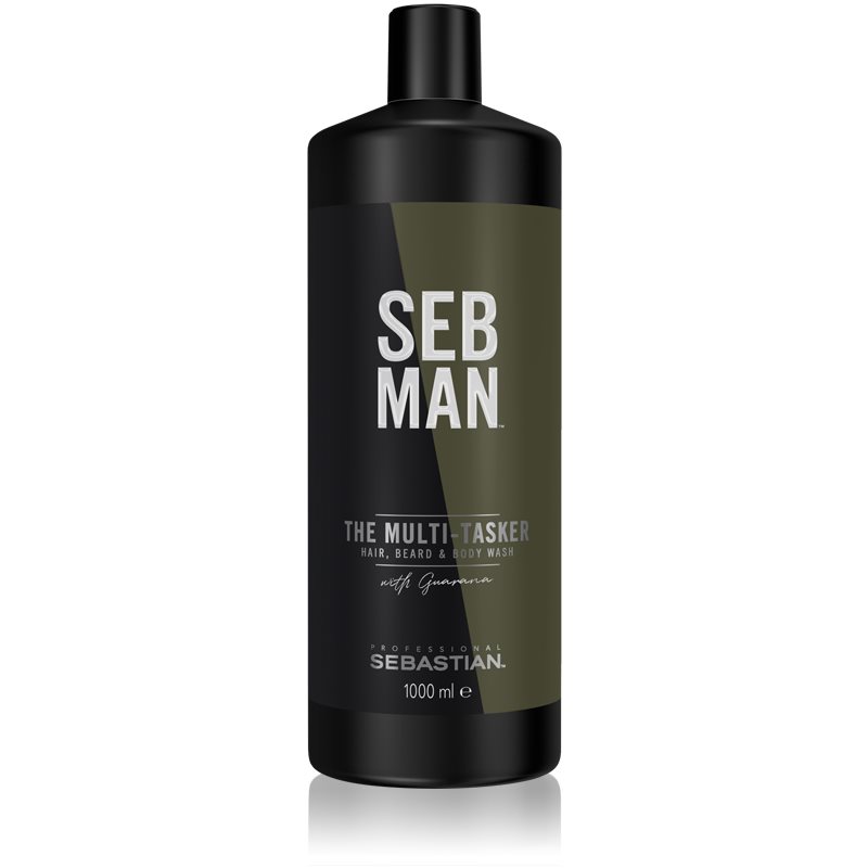 Sebastian Professional SEB MAN The Multi-tasker šampūnas plaukams, barzdai ir kūnui 1000 ml