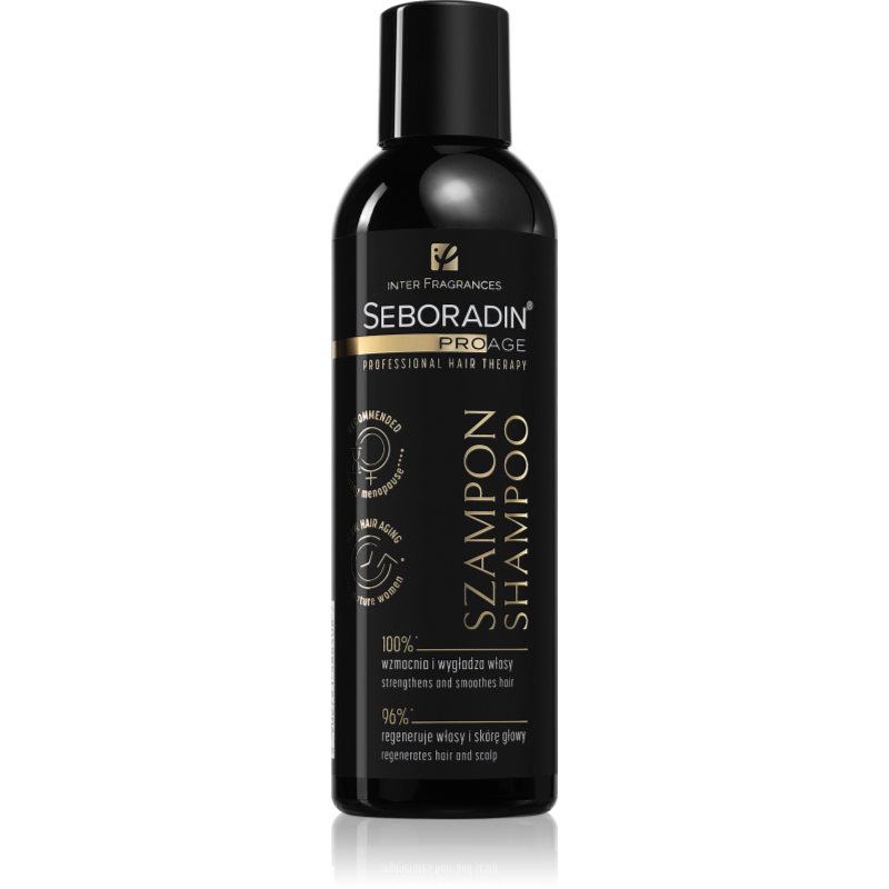 Seboradin Pro Age posilující šampon pro slabé vlasy s tendencí vypadávat 200 ml