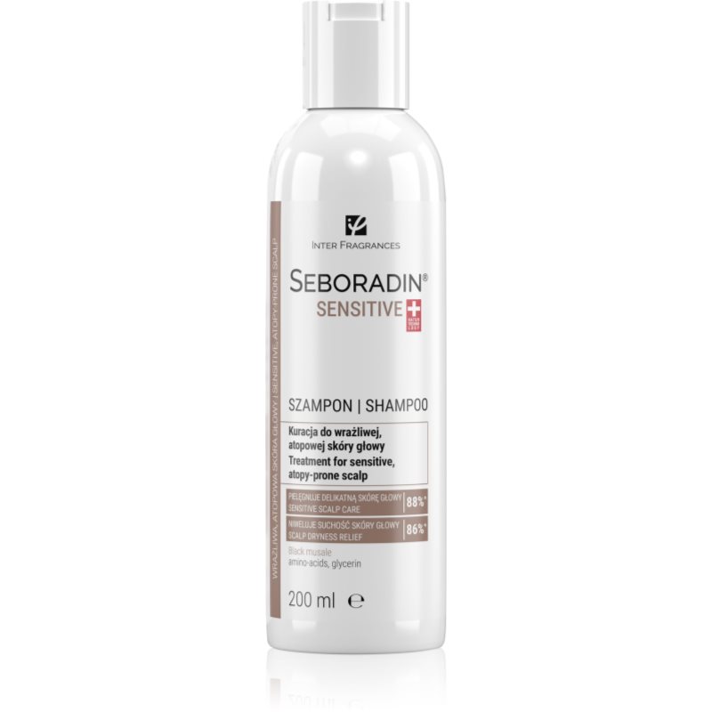 Seboradin Sensitive jemný šampon pro citlivou pokožku hlavy 200 ml