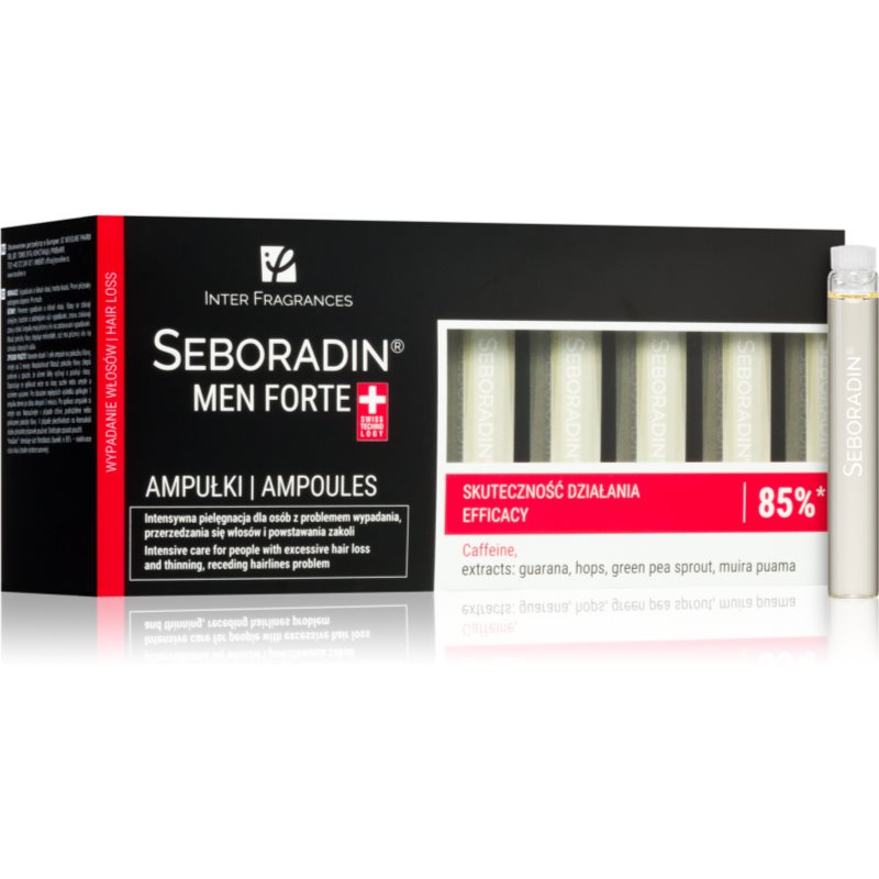 Seboradin Men Forte ампула проти випадіння волосся для чоловіків 14x5,5 мл