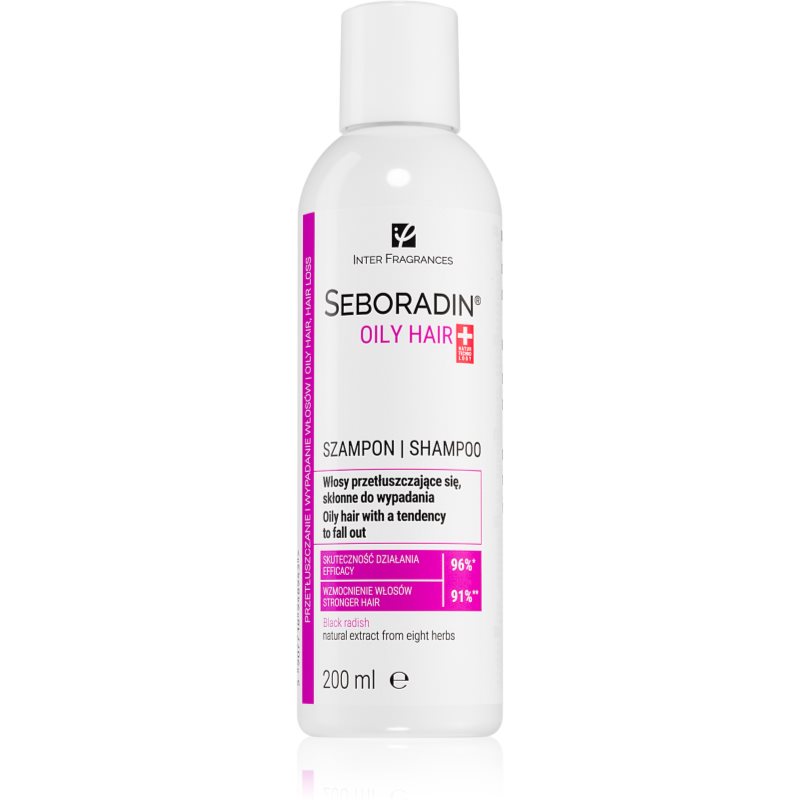 Seboradin Oily Hair shampoo for hair loss and dandruff 200 ml
