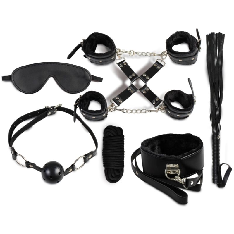Secret Play Secret Bondage Accessoires BDSM Black 8 Pcs