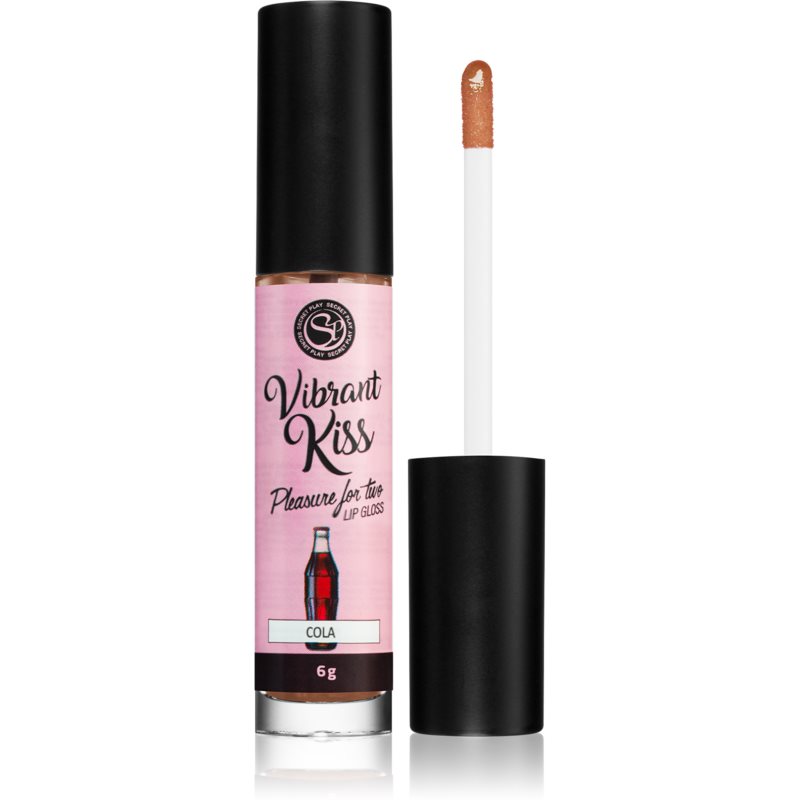 Secret Play Vibrant Love Cola Lip Gloss With A Vibrating Effect 7 Ml