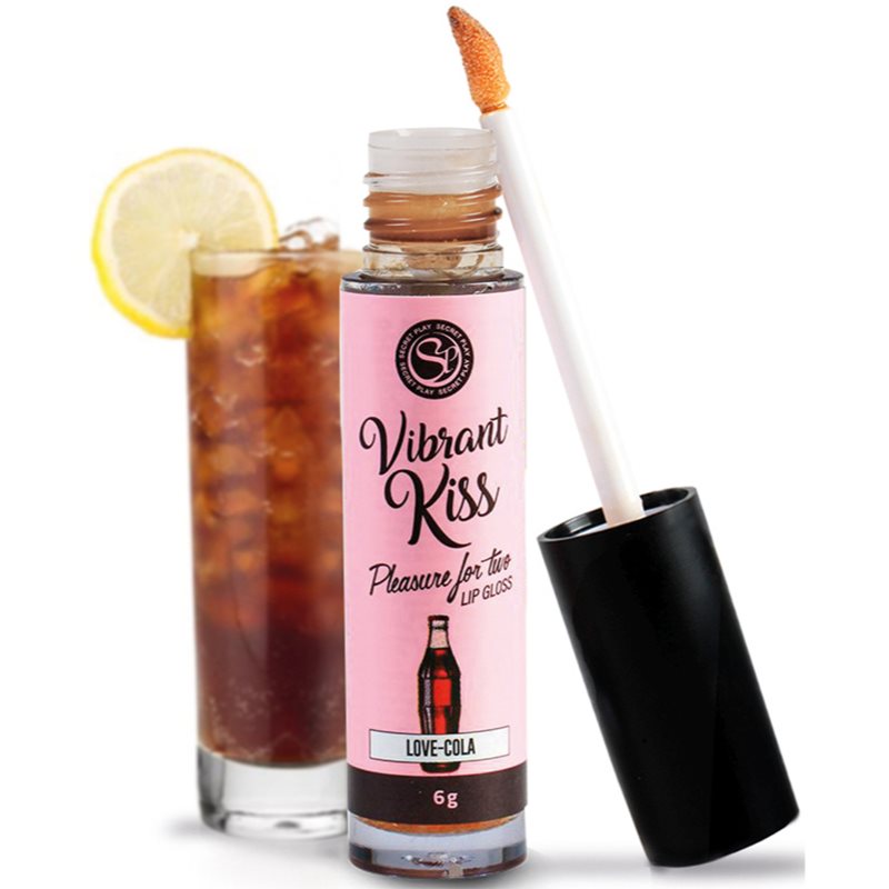 Secret Play Vibrant Love Cola Lip Gloss With A Vibrating Effect 7 Ml