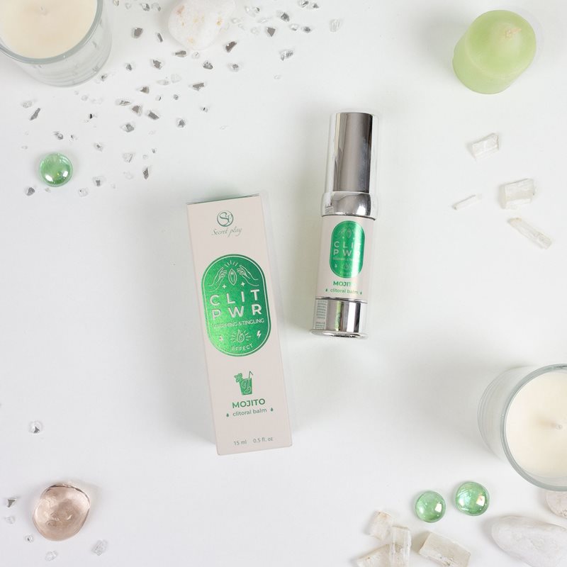 Secret play Clit PWR stimulační balzám na klitoris Mojito 15 ml (obrázek 3)