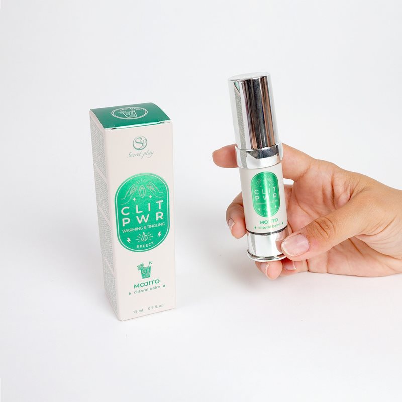 Secret play Clit PWR stimulační balzám na klitoris Mojito 15 ml (obrázek 4)