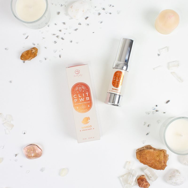 Secret play Clit PWR stimulační balzám na klitoris Mango 15 ml (obrázek 3)