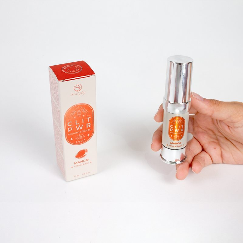 Secret play Clit PWR stimulační balzám na klitoris Mango 15 ml (obrázek 4)