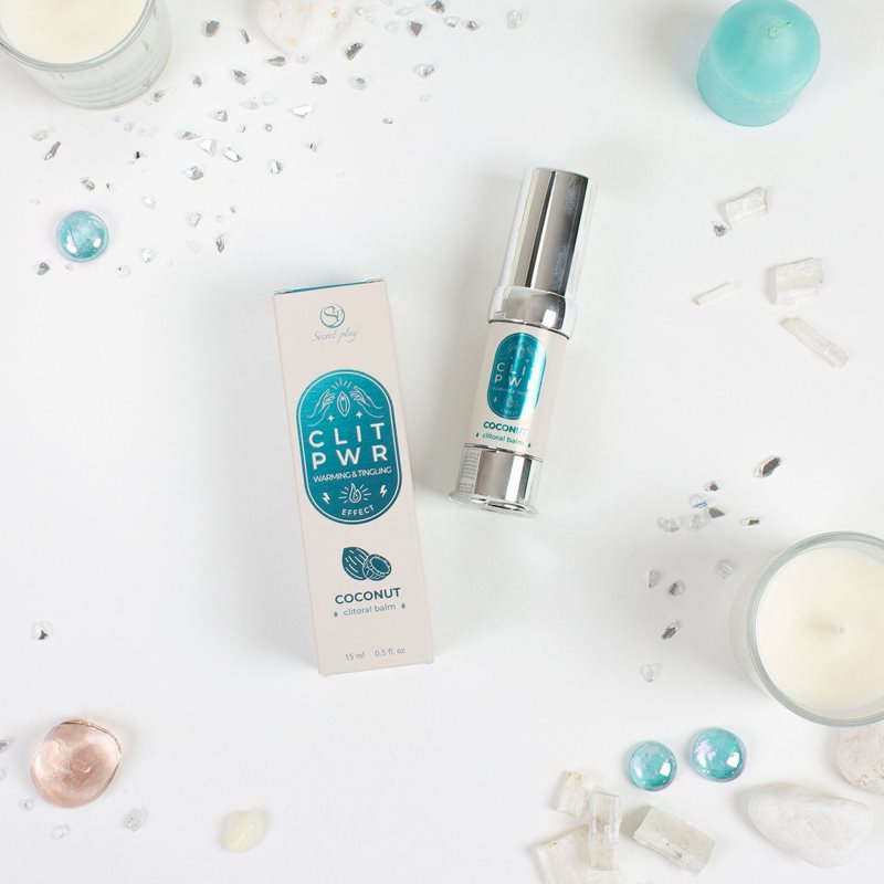 Secret play Clit PWR stimulační balzám na klitoris Coconut 15 ml (obrázek 3)