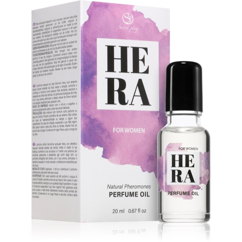 Secret play Hera Natural Pheromones parfémovaný olej s feromony pro ženy 20 ml (obrázek 3)