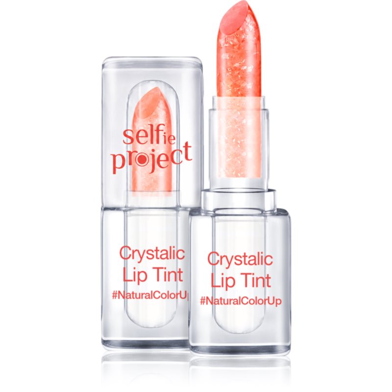 Selfie Project Crystal Lip Tint hydratační balzám na rty reagující na pH 3.5 g