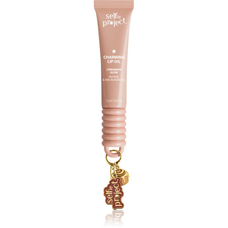 Selfie Project Cinnamon Glow Charmin Glow Lip Oil olej na rty 12 ml