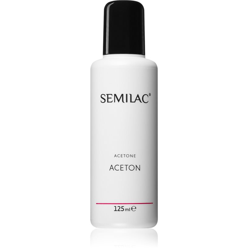 Semilac Liquids grynas acetonas geliniam nagų lakui valyti 125 ml