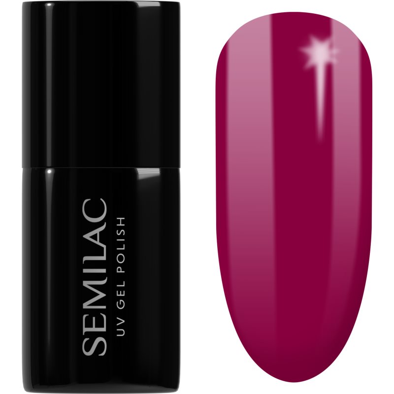Semilac UV Hybrid Allure gel lak za nokte nijansa 028 Classic Wine 7 ml