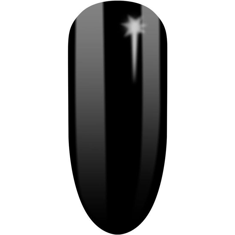 Semilac UV Hybrid Black & White гелевий лак для нігтів відтінок 031 Black Diamond 7 мл