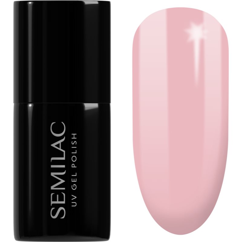 Semilac UV Hybrid Special Day Gel-Nagellack Farbton 047 Pink Peach Milk 7 ml