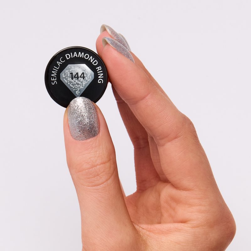 Semilac UV Hybrid Sweets & Love гелевий лак для нігтів відтінок 144 Diamond Ring 7 мл